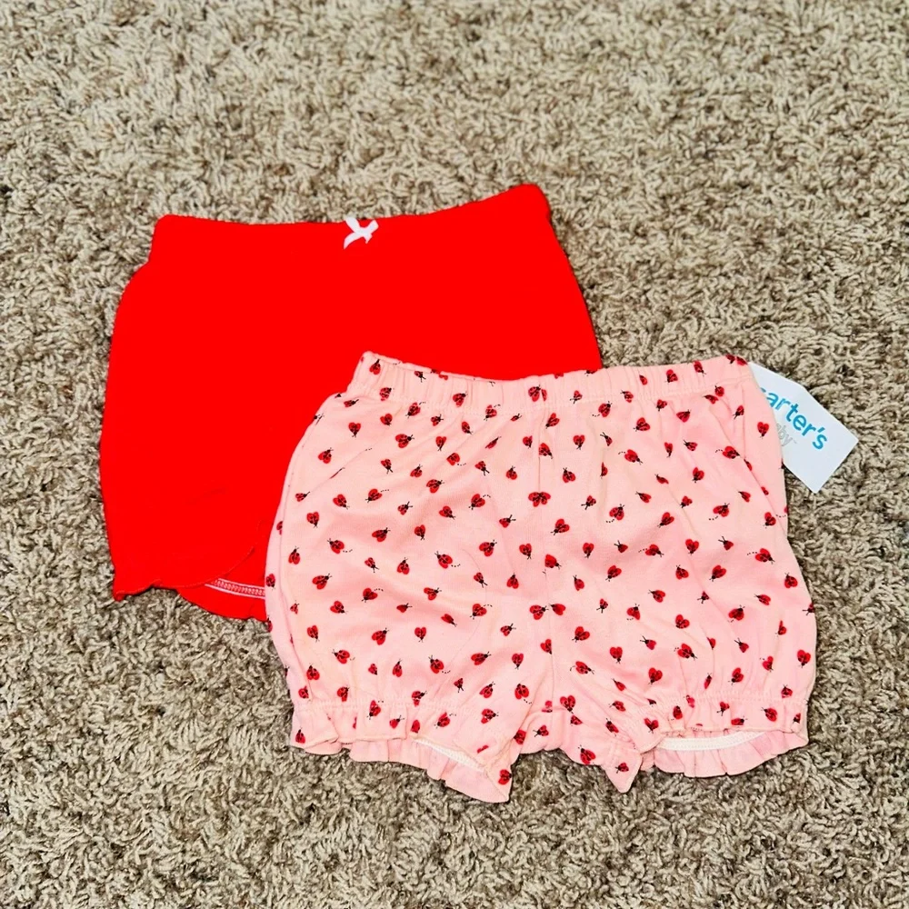 2 NWT Carter’s Bubble Shorts New Bundle Summer Set 18m 18 Month